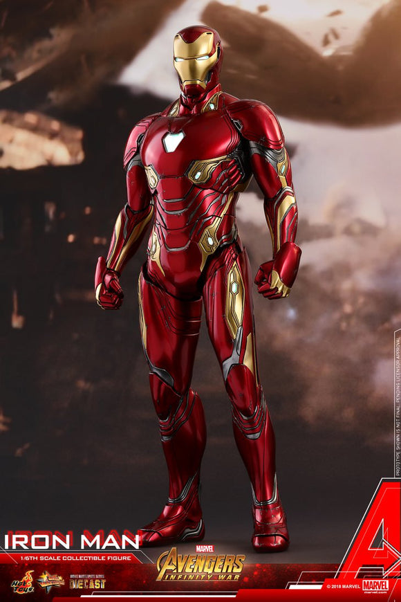 **CALL STORE FOR INQUIRIES** HOT TOYS MMS473 D23 MARVEL AVENGERS INFINITY WAR IRON MAN MARK L 1/6TH SCALE FIGURE