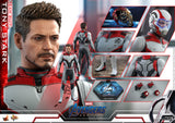 **CALL STORE FOR INQUIRIES** HOT TOYS MMS537 MARVEL AVENGERS ENDGAME TONY STARK TEAM SUIT 1/6TH SCALE FIGURE