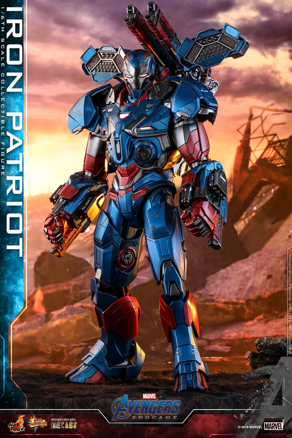 **CALL STORE FOR INQUIRIES** HOT TOYS MMS547 D33 MARVEL AVENGERS ENDGAME IRON PATRIOT 1/6TH SCALE FIGURE