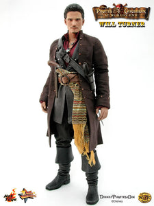 **CALL STORE FOR INQUIRIES** HOT TOYS MMS56 PIRATES OF THE CARIBBEAN AT WORLD'S END WILL TURNER 1/6TH SCALE FIGURE
