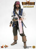 **CALL STORE FOR INQUIRIES** HOT TOYS MMS57 PIRATES OF THE CARIBBEAN DEAD MAN'S CHEST CANNIBAL JACK SPARROW 1/6TH SCALE FIGURE