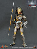 **CALL STORE FOR INQUIRIES** HOT TOYS MMS66 ALIEN VS PREDATOR REQUIEM WOLF PREDATOR CLEANER KIT VERSION 1/6TH SCALE FIGURE