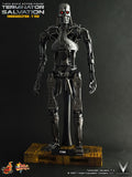 **CALL STORE FOR INQUIRIES** HOT TOYS MMS94 TERMINATOR SALVATION ENDOSKELETON T-700 1/6TH SCALE FIGURE