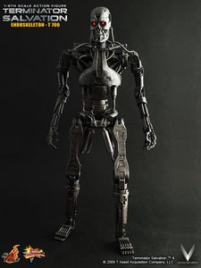 **CALL STORE FOR INQUIRIES** HOT TOYS MMS94 TERMINATOR SALVATION ENDOSKELETON T-700 1/6TH SCALE FIGURE