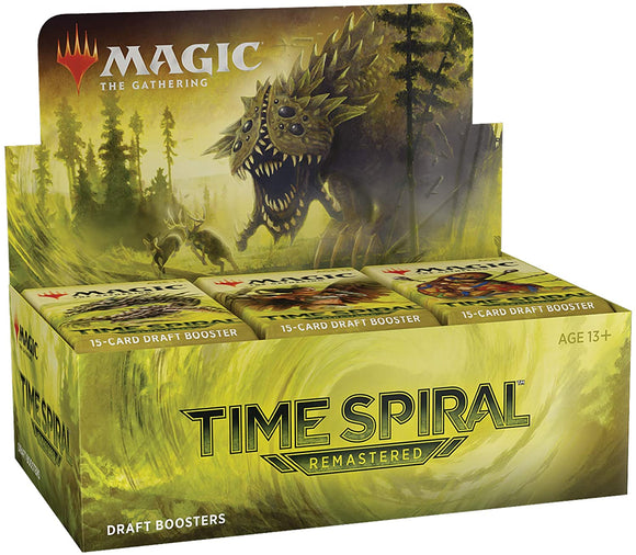 BACK IN STOCK!!  Magic the Gathering : Time Spiral Remastered Draft Booster