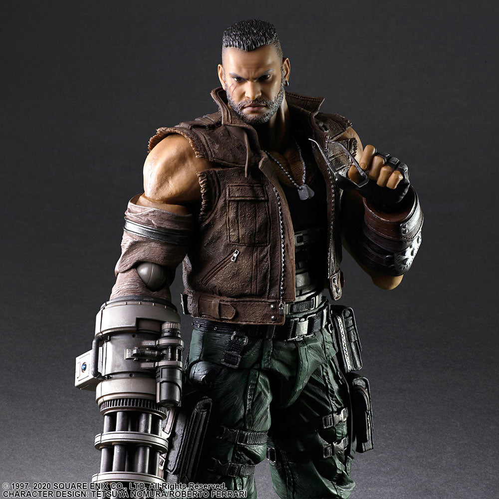 Play Arts Kai Final Fantasy VII Remake : Barrett Wallace version 2