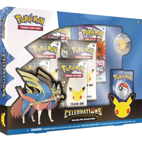 POKEMON CELEBRATIONS DELUXE PIN COLLECTION