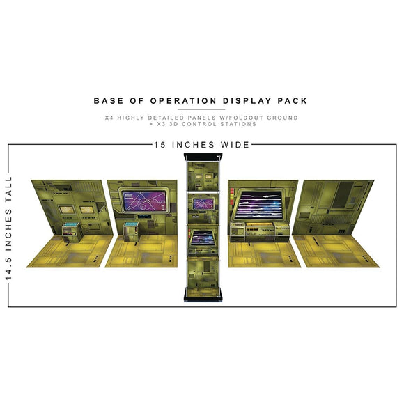 EXTREME SETS BASE OF OPERATION 1/12 SCALE DISPLAY PACK DIORAMA