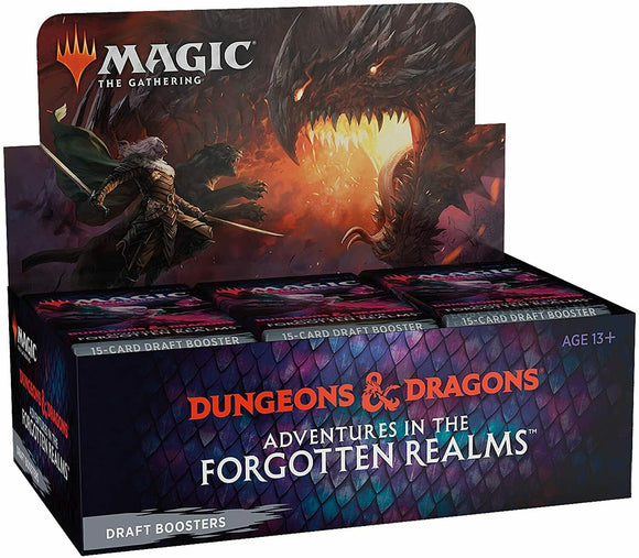 Magic the Gathering Dungeons & Dragons Adventures in the Forgotten Realms Draft Booster (Box or Pack)
