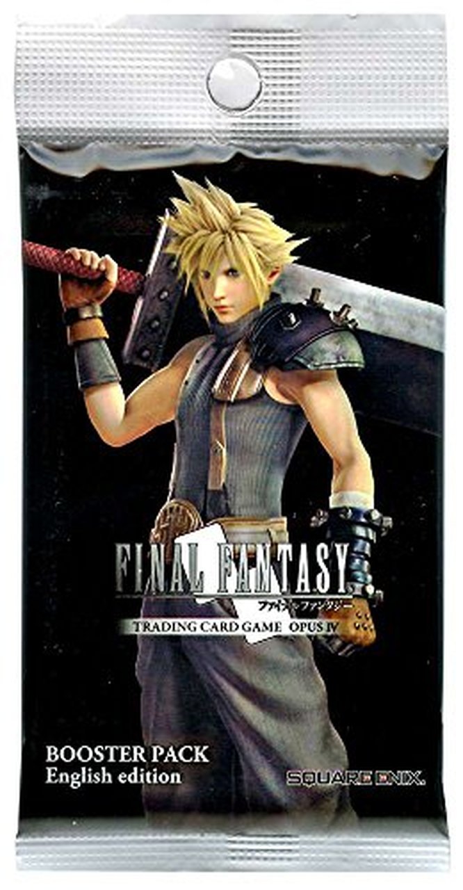 FINAL FANTASY TRADING CARD GAME OPUS IV BOOSTER PACK FINAL FANTASY TRADING CARD GAME OPUS IV BOOSTER PACK