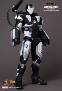 **CALL STORE FOR INQUIRIES** HOT TOYS MMS166 MARVEL IRON MAN 2 WAR MACHINE MILK VERSION 1/6TH SCALE FIGURE