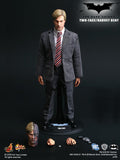 **CALL STORE FOR INQUIRIES** HOT TOYS MMS081 DC THE DARK KNIGHT TWO FACE HARVEY DENT 1/6TH SCALE FIGURE