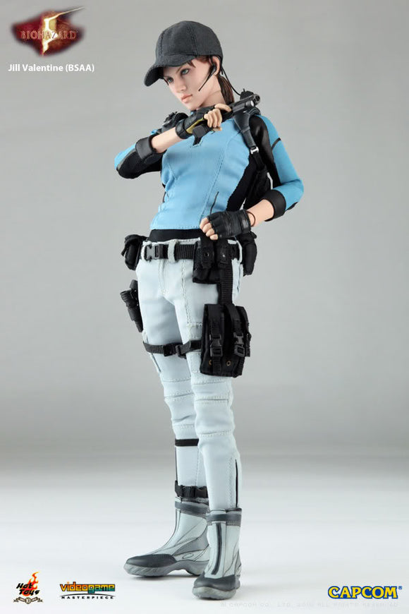 **CALL STORE FOR INQUIRIES** HOT TOYS VGM11 RESIDENT EVIL 5 JILL VALENTINE B.S.A.A. VERSION 1/6TH SCALE FIGURE