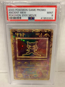 Pokemon 2000 Movie Promo Ancient Mew PSA NM Mint 9 3333