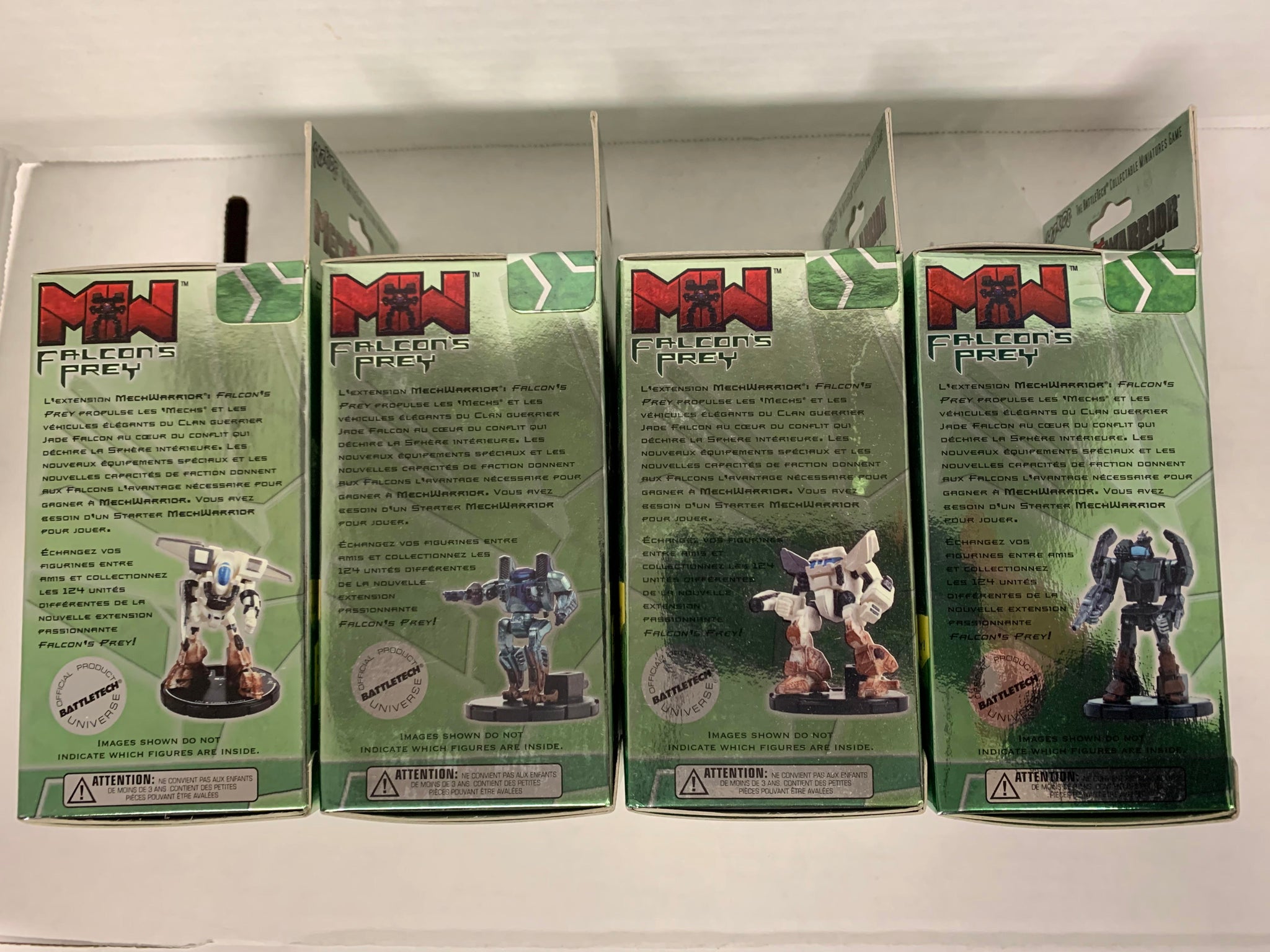 WIZKIDS MECHWARRIOR FALCONS PREY 4 BOOSTER PACK  Cards and Comics Central