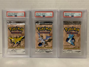CALL STORE FOR INQUIRIES** PSA 9 POKEMON FOSSIL FIRST EDITION BOOSTE Cards and Comics Central CALL STORE FOR INQUIRIES** PSA 9 POKEMON FOSSIL FIRST EDITION BOOSTE Cards and Comics Central