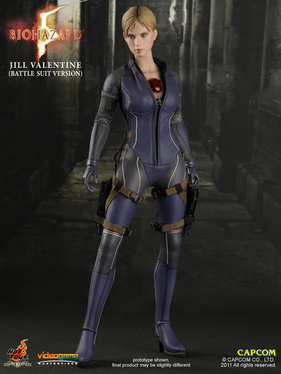 **CALL STORE FOR INQUIRIES** HOT TOYS VGM13 RESIDENT EVIL 5 JILL VALENTINE BATTLE SUIT VERSION 1/6TH SCALE FIGURE