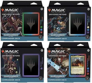 MAGIC THE GATHERING WARHAMMER 40000 COMMANDER DECK REGULAR VERSION Cards and Comics Central MAGIC THE GATHERING WARHAMMER 40000 COMMANDER DECK REGULAR VERSION Cards and Comics Central