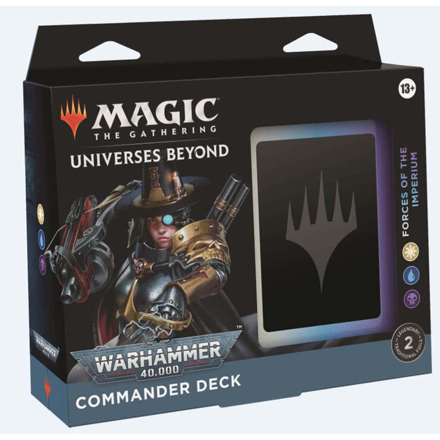 MAGIC THE GATHERING WARHAMMER 40000 COMMANDER DECK REGULAR VERSION – Cards  and Comics Central