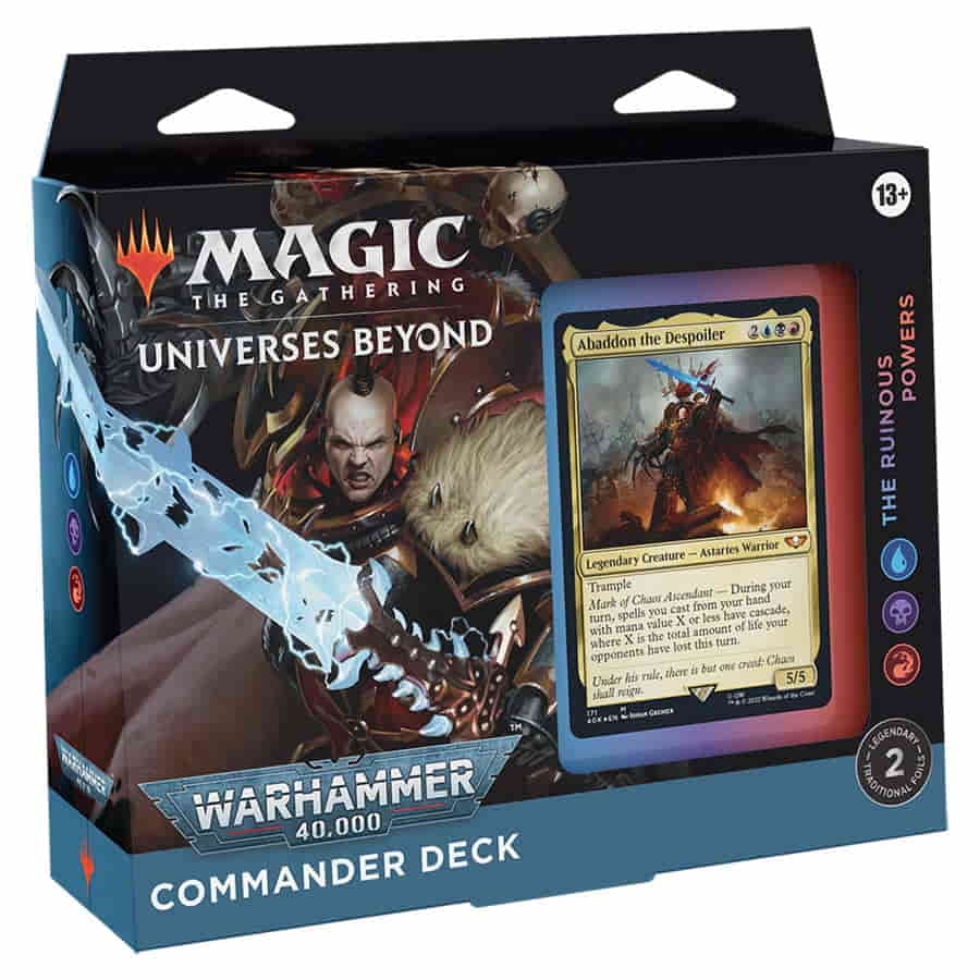 MAGIC THE GATHERING WARHAMMER 40000 COMMANDER DECK REGULAR VERSION – Cards  and Comics Central