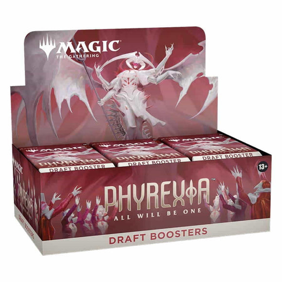PRE-ORDER MAGIC THE GATHERING PHYREXIA ALL WILL BE ONE DRAFT BOOSTER BOX/PACK